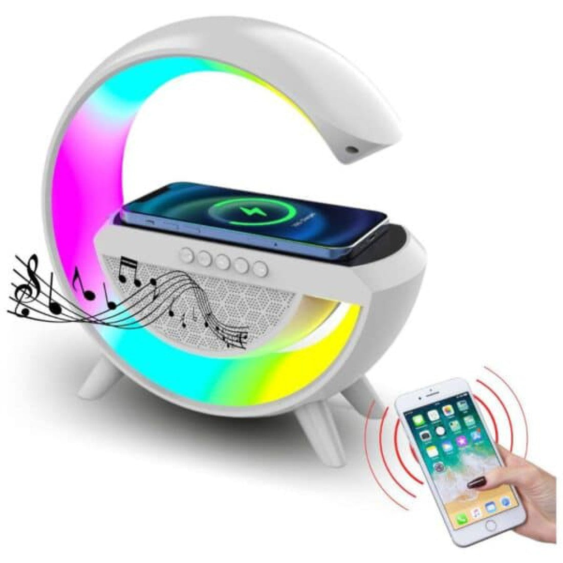 Lampe de table LED intelligente 4 EN 1