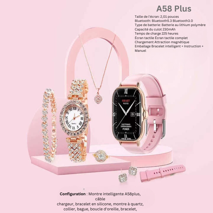 Pack Montre Intelligente 8 EN 1