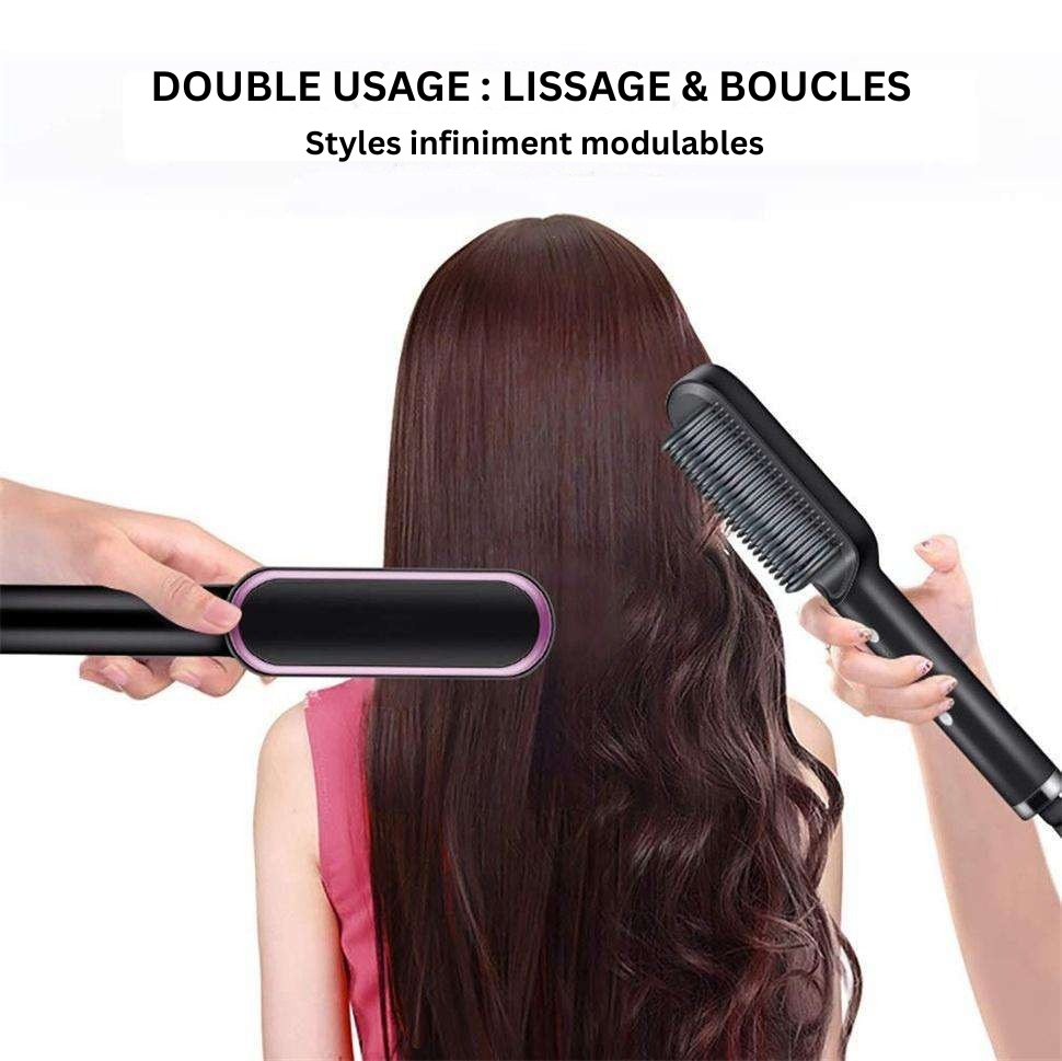 Brosse Lissante Chauffante - Ultrarapide