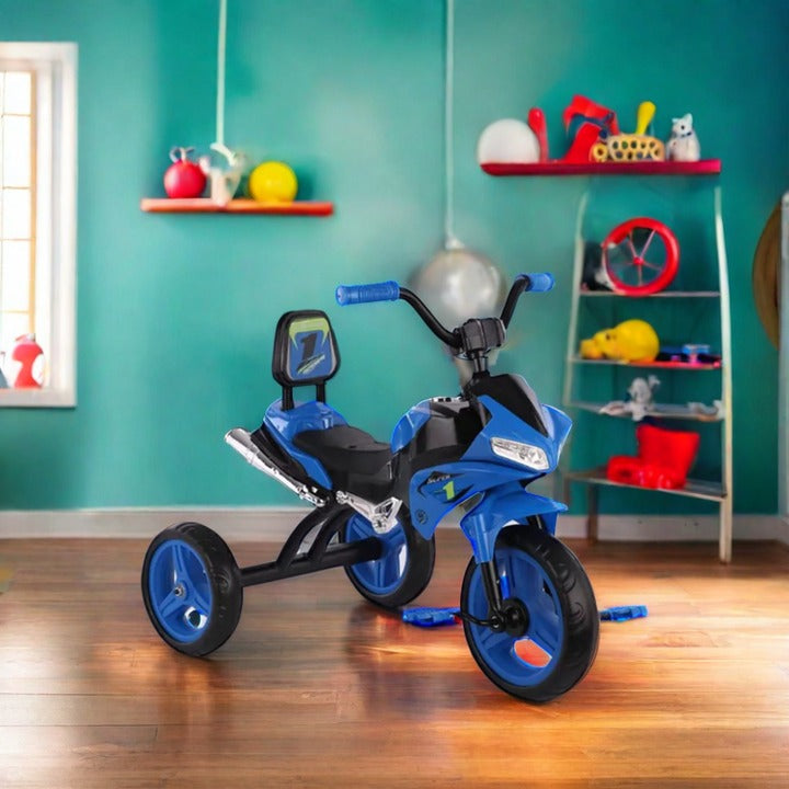 Tricycle Réglable Avec Lumiére Pour Enfants