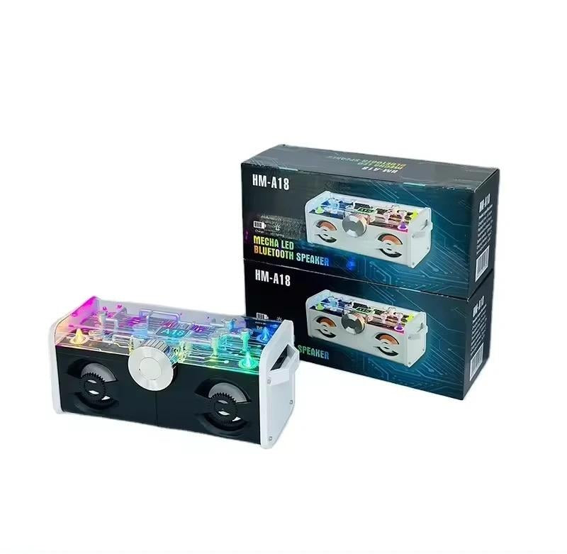 Enceinte Bluetooth Puissante Portable avec lumières Disco