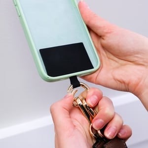 Sangle de Téléphone avec Pochette à fermeture éclair