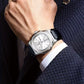 Montre Homme Classique – Bracelet Cuir, Calendrier, Étanchéité