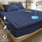 Housse de matelas imperméable pour lit double, respirant et résistant à la poussière