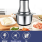 Hachoir Électrique De Cuisine 800 W Avec Bol En Acier Inoxydable De 3 L