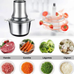 Hachoir Électrique De Cuisine 800 W Avec Bol En Acier Inoxydable De 3 L
