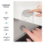 Lampe De Table Cristal, Tactile & Sans Fil