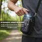 Sac à bandoulière magnétique avec porte-bouteille et poche pour téléphone tactile