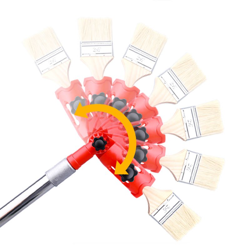 Adaptateur à angle réglable pour outils de peinture