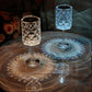 Lampe De Table Cristal, Tactile & Sans Fil
