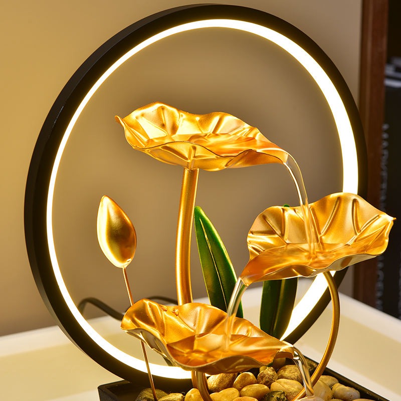 Fontaine d’Intérieur Kini Cascade Relaxante avec Lumière LED