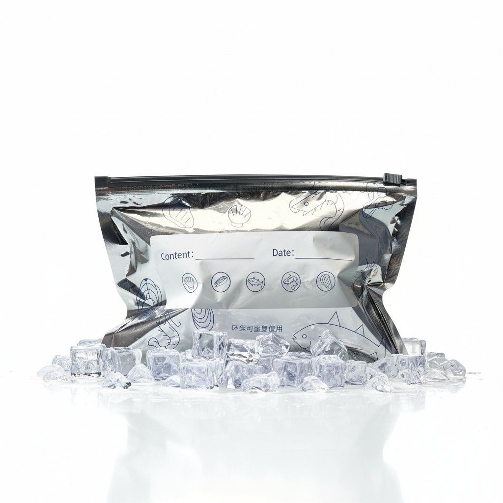 Pack de 20 Sacs de Conservation Alimentaire en PE et Aluminium
