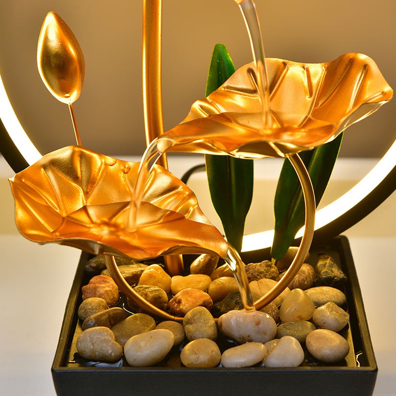 Fontaine d’Intérieur Kini Cascade Relaxante avec Lumière LED