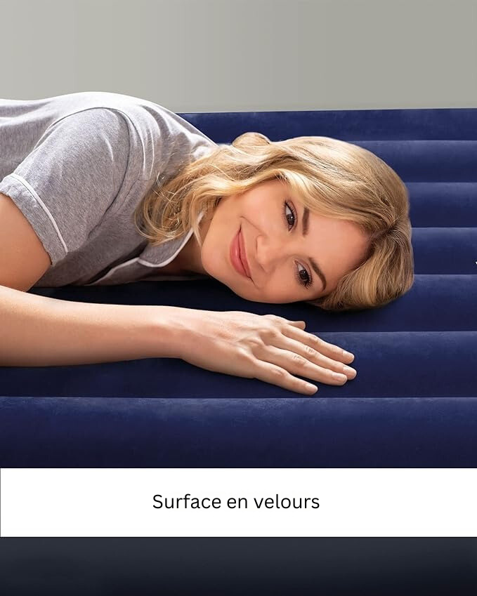 Matelas gonflable Intex - 2 personnes - 152 x 203 x 36 cm Matelas gonflable Intex - 2 personnes - 152 x 203 x 36 cm
