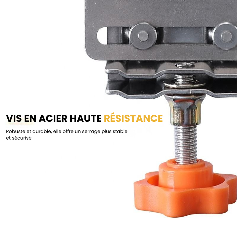 pince d'angle à poignée unique en acier inoxydable à 90 degrés