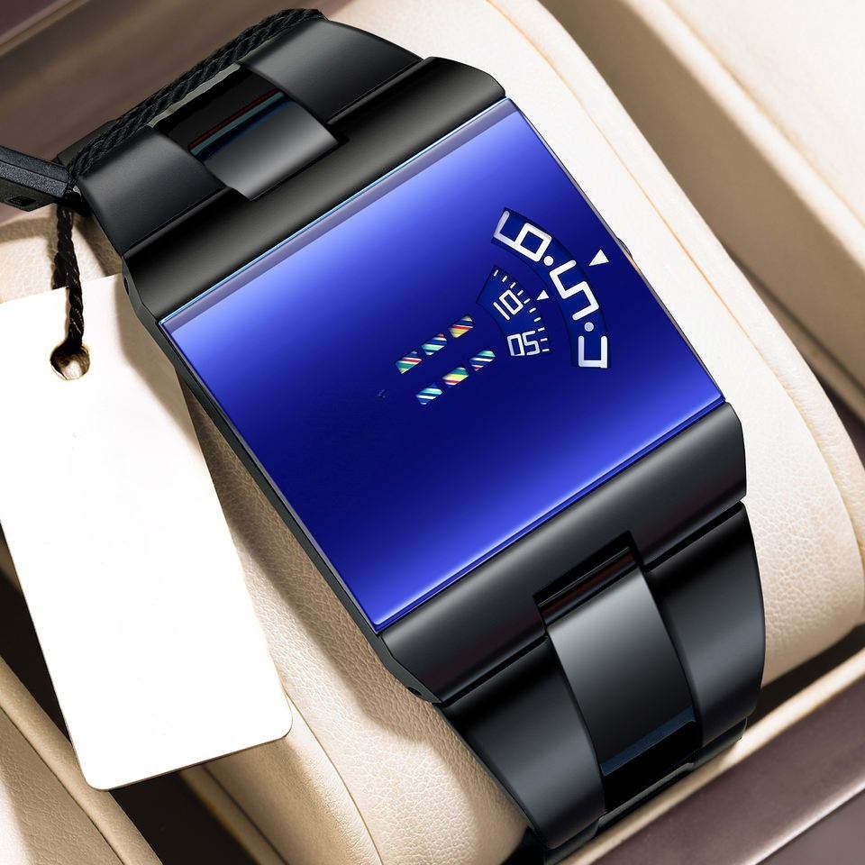 Montre Carrée pour Homme – Chic, Moderne et Résistante à l’Eau