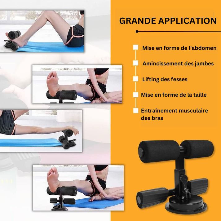 Barre d'exercice avec ventouse - Multifonctionnel